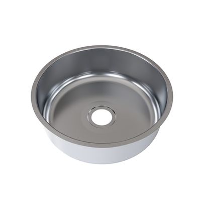 Cuba para Cozinha Retângular Linha Reta Inox 50x40x23cm 1mm