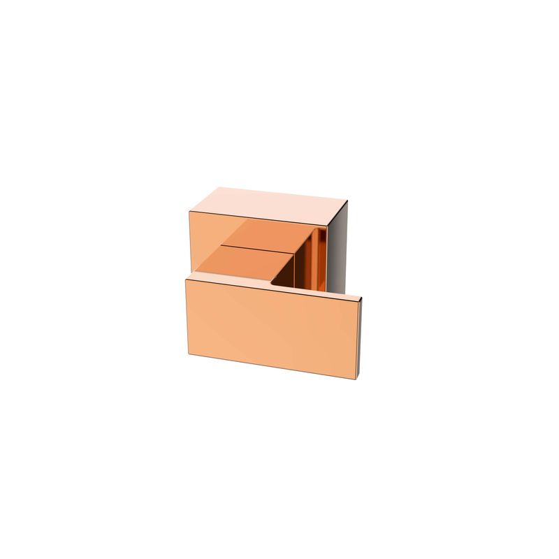 Acabamento para Registro 3/4 Havel Rose Gold- Dax - DAX-4916-HV-RG - Unitário