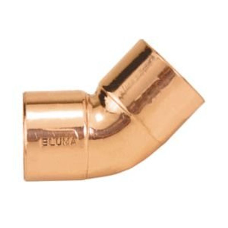 Curva de 45° de Cobre Sem Anel 42 MM - Eluma - 000000000010022590 - Caixa