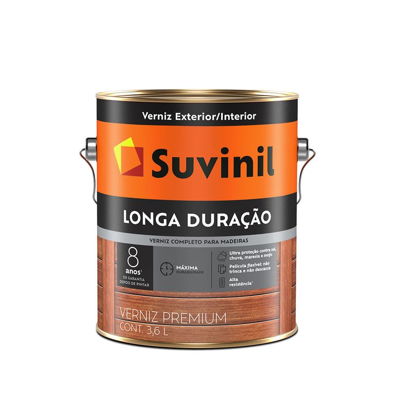 Verniz Ultra Proteção 3.6L Imbuia - Suvinil - 54449539 - Unitário