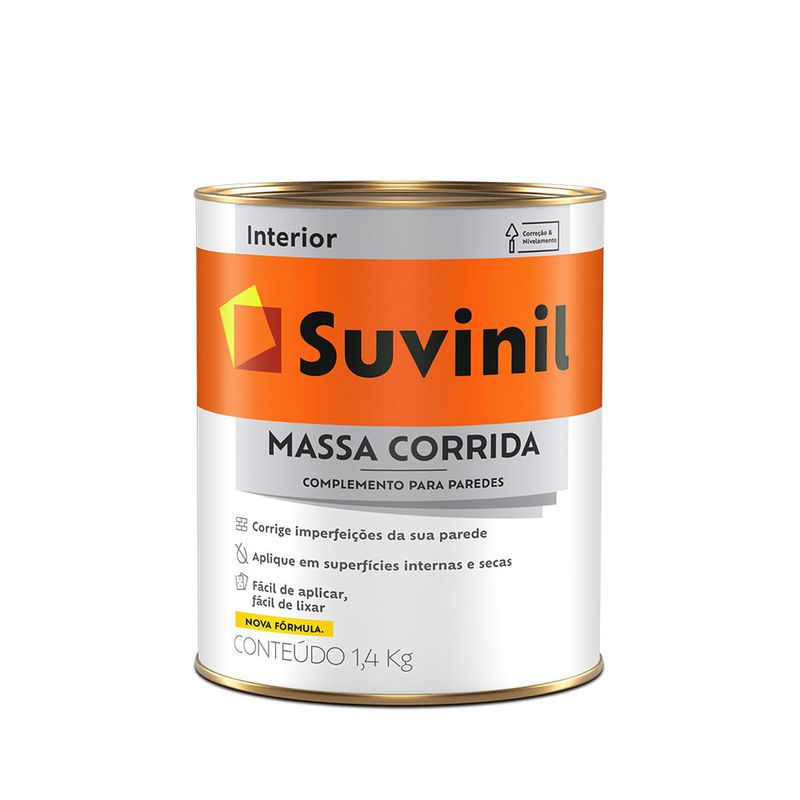 Massa Corrida 1,4Kg - Suvinil - 54014617 - Unitário