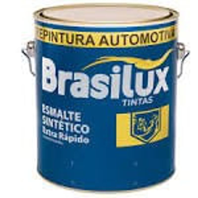 Esmalte Brilhante Seca Rapido 3,6 Branco - Brasilux - BT 170500702 - Unitário