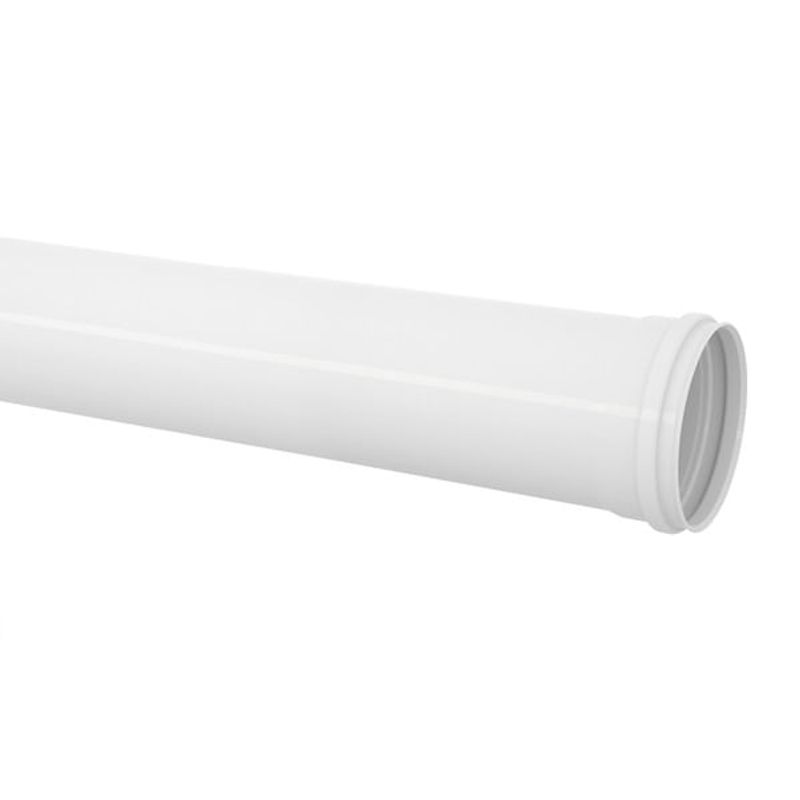 Tubo de Esgoto de PVC Branco 75mm - Tigre - 11030904 - Unitário