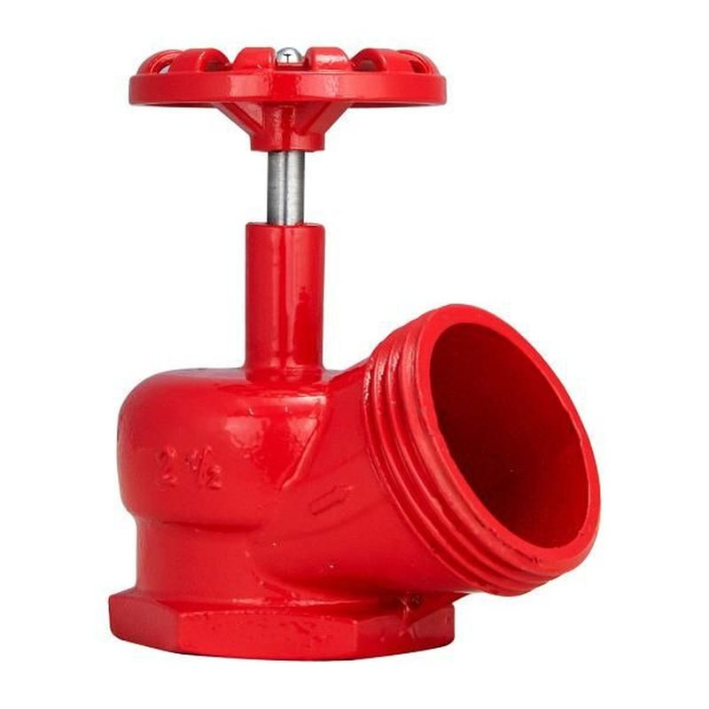 Válvula Angular Hidrante Registro Globo PN16 Nodular 230 lbs 2.1/2 x 45º - Segurimax - 28556 - Unitário