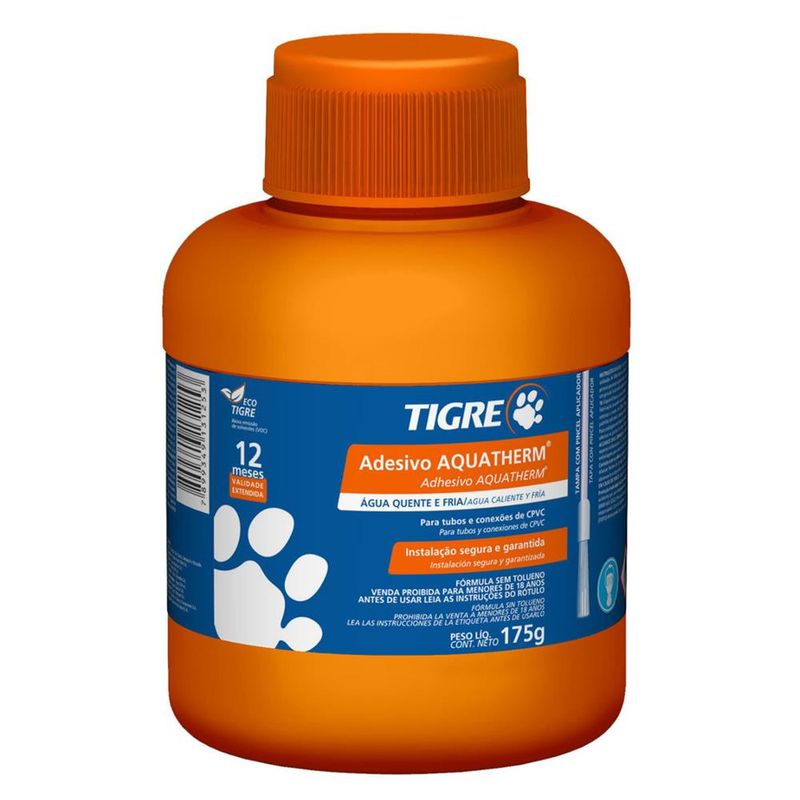 Adesivo Aquatherm Frasco - Tigre - 53010407 - Unitário