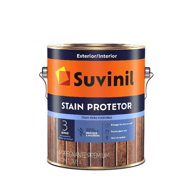 Verniz Stain Protetor - Suvinil - 53387839 - Unitário Verniz Stain Protetor - Suvinil - 53387839 - Unitário