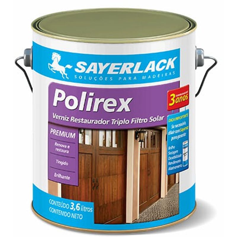 Verniz Polirex 18L Imbuia - Sayerlack - SB.2315.2191LT - Unitário