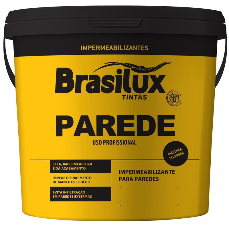 Brasiflex Parede Impermeabilizante 18Ltrs Branco - Brasilux - IZ 590500118 - Unitário