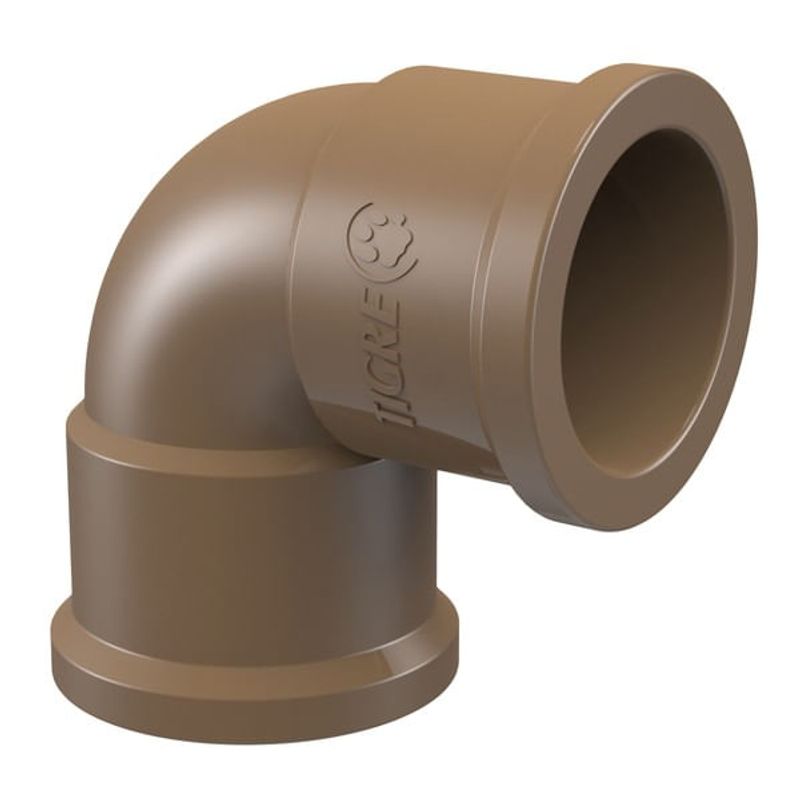 Joelho 90° Soldável 60mm - Tigre - 22150600 - Unitário Joelho 90° Soldável 60mm - Tigre - 22150600 - Unitário