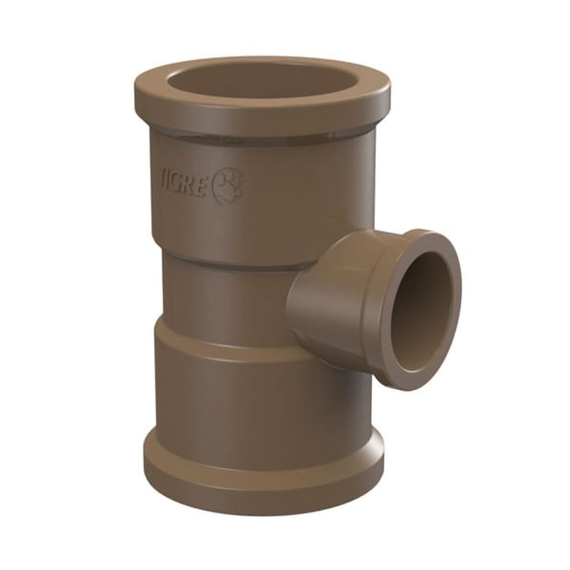 Tê de Redução Soldável 25 x 20mm - Tigre - 22216660 - Unitário Tê de Redução Soldável 25 x 20mm - Tigre - 22216660 - Unitário