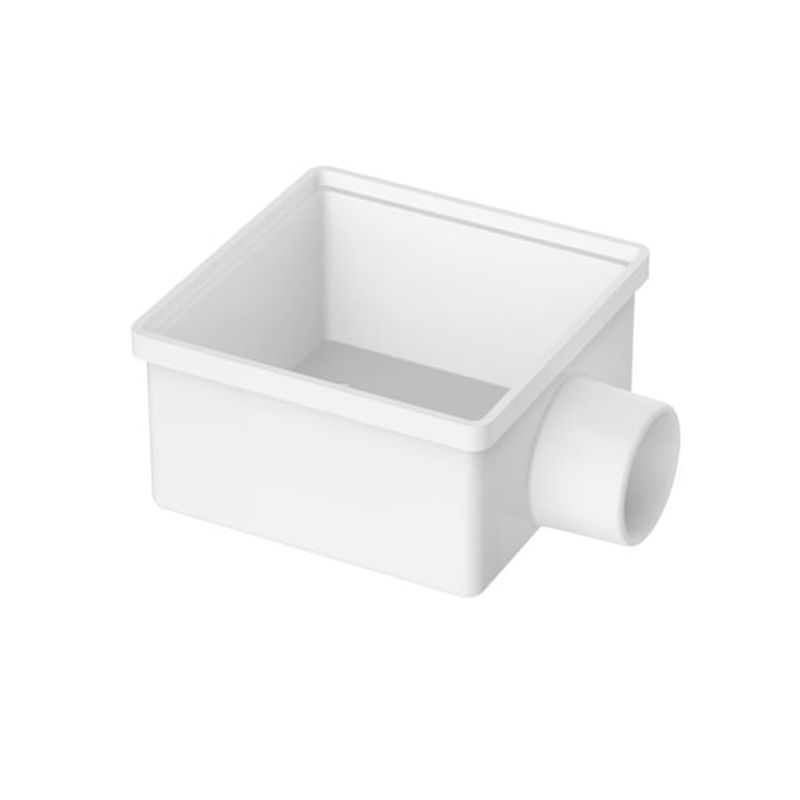 Corpo Caixa Sifonado Esgoto Quadrada 100X53 Branco - Tigre - 27150225 - Unitário Corpo Caixa Sifonado Esgoto Quadrada 100X53 Branco - Tigre - 27150225 - Unitário
