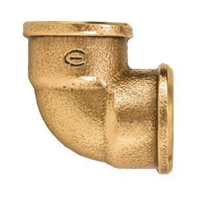 Cotovelo 90º Cobre Rosca com Redução 3/4 Cotovelo 90º Cobre Rosca com Redução 3/4