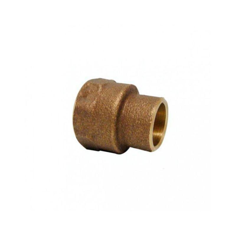 Conector Rosca Fêmea de Cobre 42 MM N603 - Paranapanema - 000000000010000505 - Unitário Conector Rosca Fêmea de Cobre 42 MM N603 - Paranapanema - 000000000010000505 - Unitário