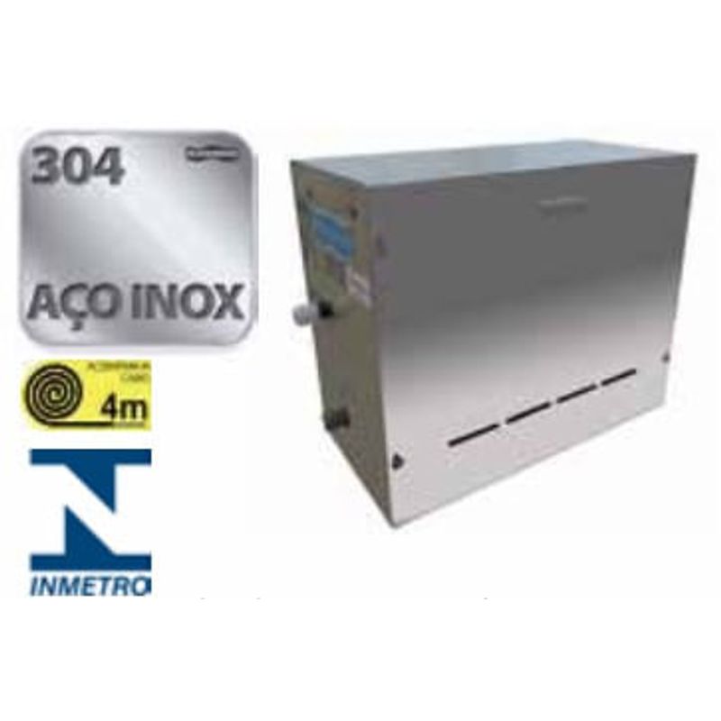 Sauna Universal 9Kw Inox - Sodramar - 019623 - Unitário