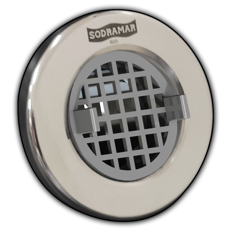 Ralo Quebra Onda 50mm Inox Para Piscina - Sodramar - 023003 - Unitário Ralo Quebra Onda 50mm Inox Para Piscina - Sodramar - 023003 - Unitário