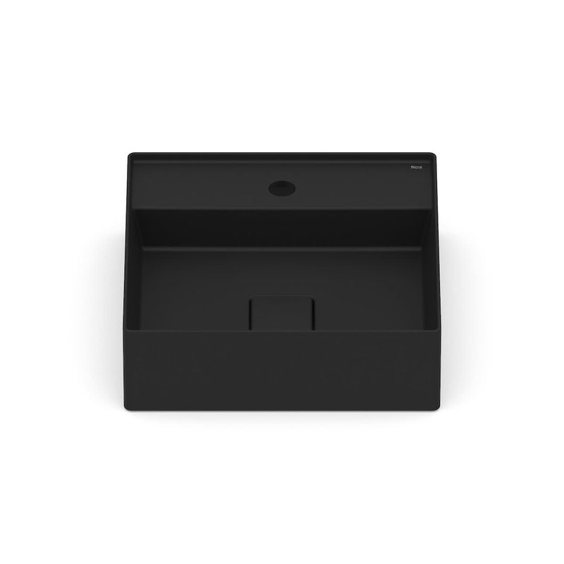 Cuba de Apoio T9  Quadrada 40x40 Terra Black Matte - Roca - A32787T080 - Unitário