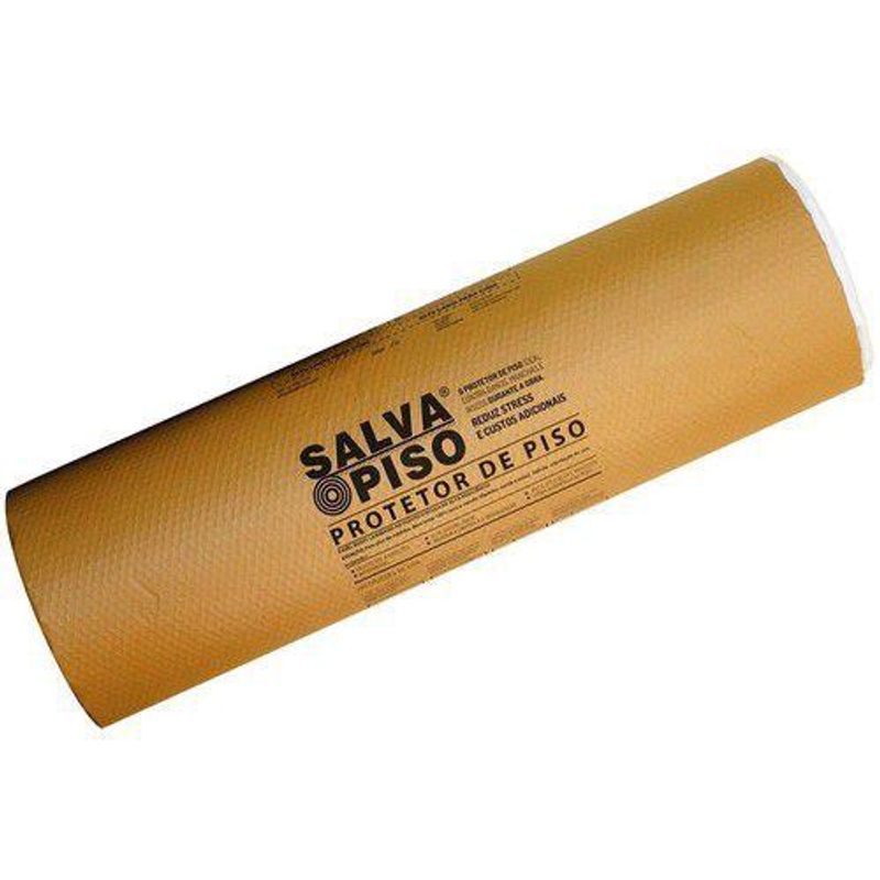 Protetor de Piso para Pintura Rolo 1m Linear x 1m Largura Com Fita Salva Piso - Salvabras - PP0004 - Unitário