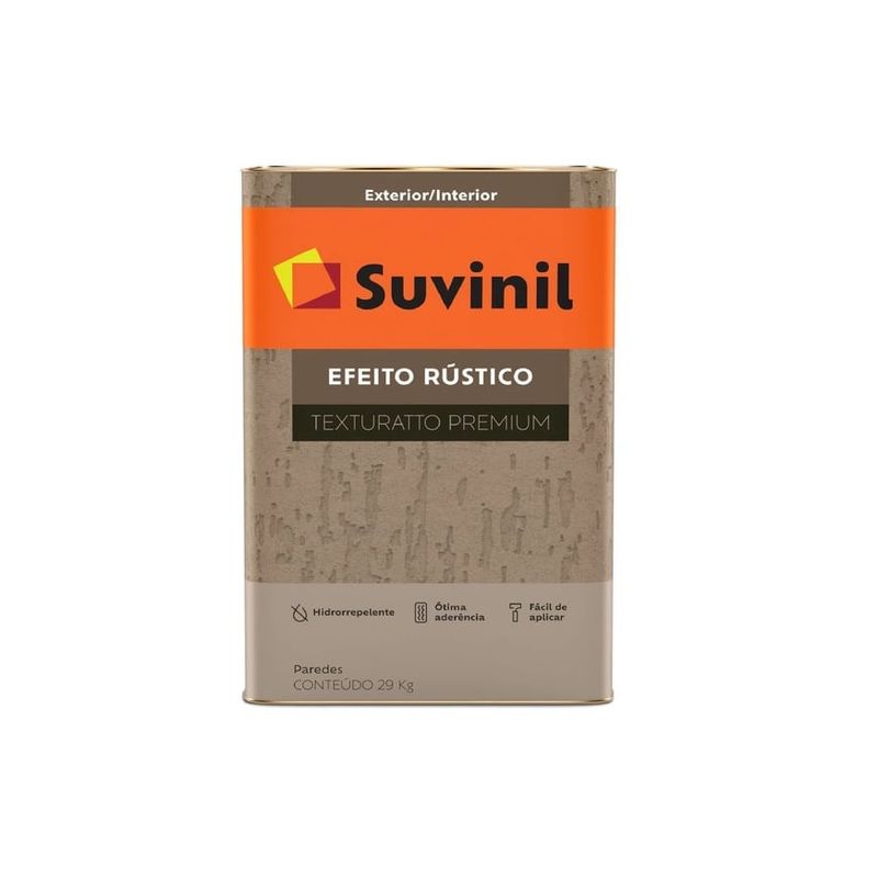 Texturatto Rustico 26Kg Branco - Suvinil - 50744085 - Unitário Texturatto Rustico 26Kg Branco - Suvinil - 50744085 - Unitário