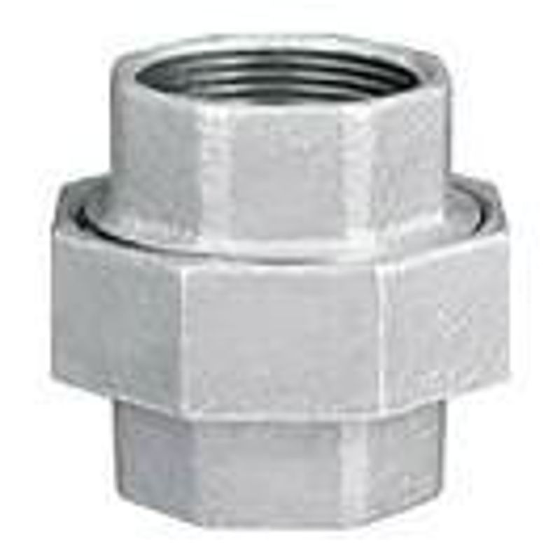 União Assento Plano Galvanizado 1 - Tupy - 126300733 - Unitário