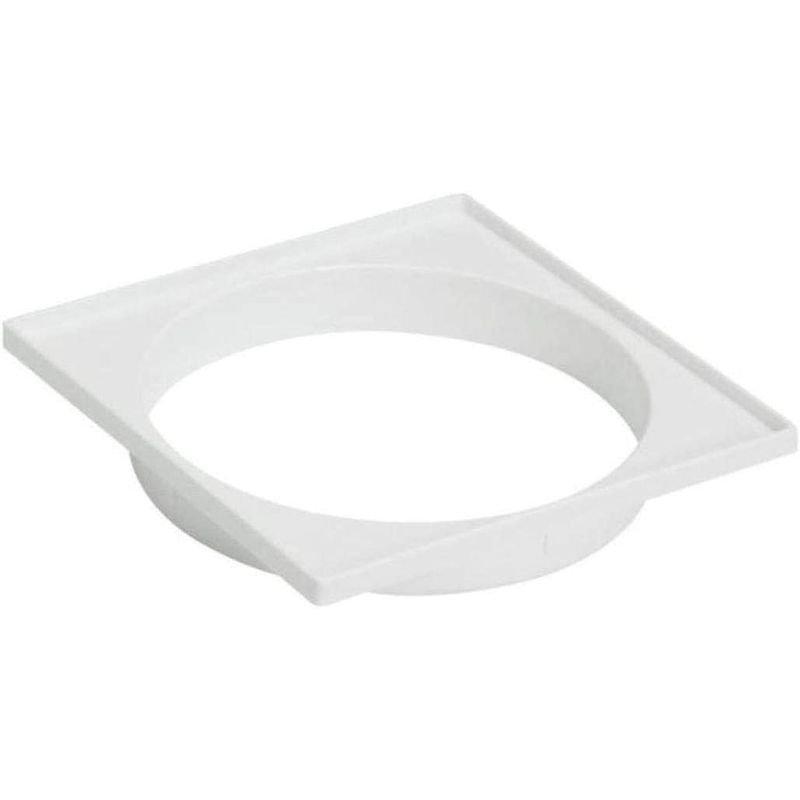 Porta Grelha Quadrado 150mm Branco - Tigre - 27591183 - Unitário Porta Grelha Quadrado 150mm Branco - Tigre - 27591183 - Unitário