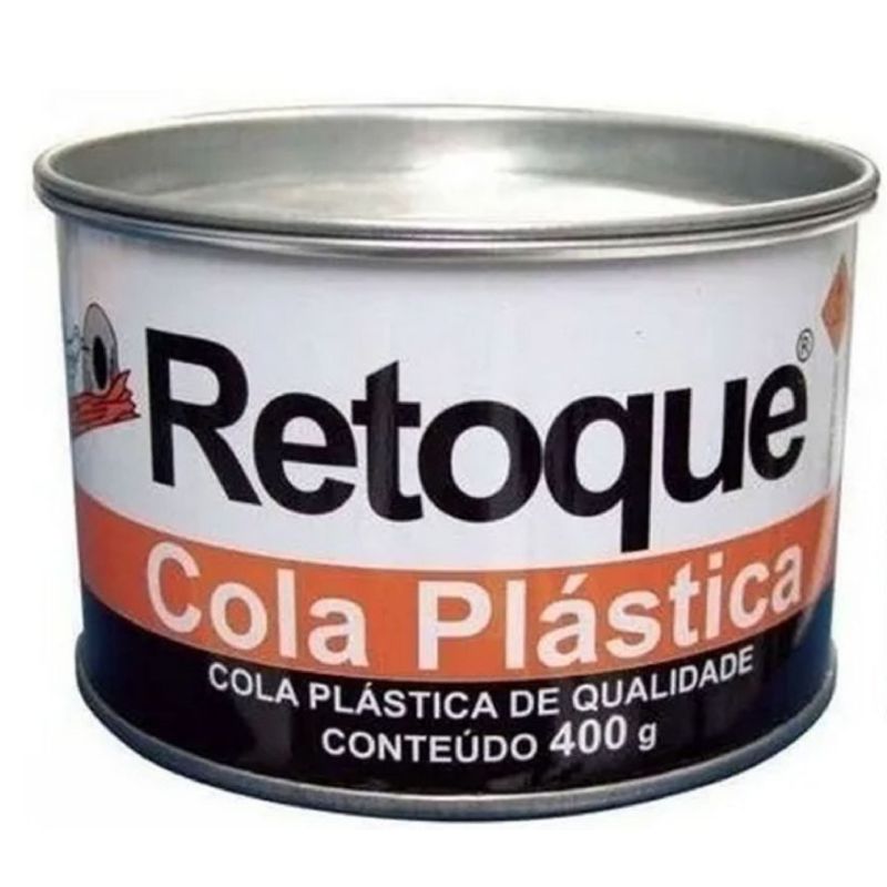 Cola Massa Plástica Real Retoque 400g Branca - White - 36 - Unitário