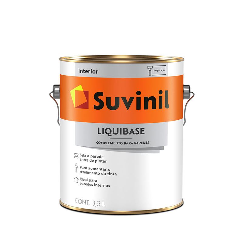 Liqui Base Parede 3.6L - Suvinil - 53443277 - Unitário