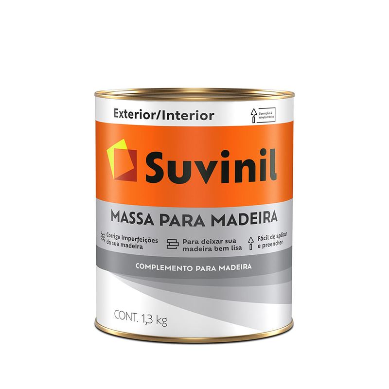Massa para Madeira 1,3 Kg - Suvinil - 50687554 - Unitário