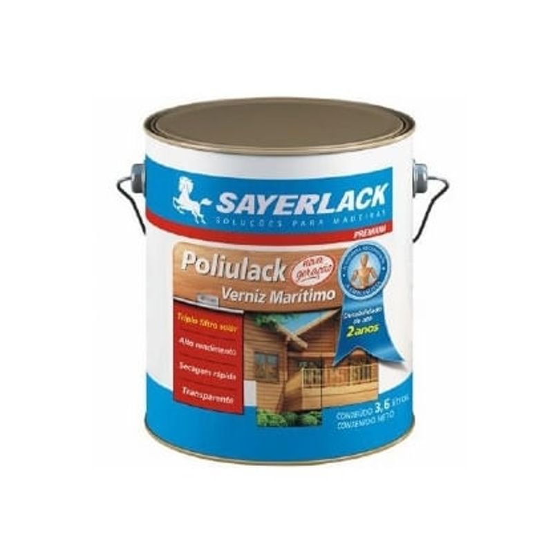 Verniz Poliulack Acetinado 3,6L - Sayerlack - SO.2301.00GL - Unitário