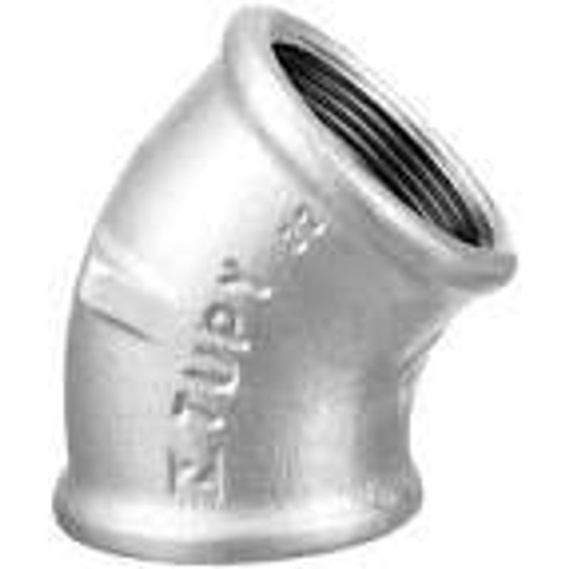 Cotovelo Galvanizado 45 X 3/4 - Tupy - 120900633 - Unitário