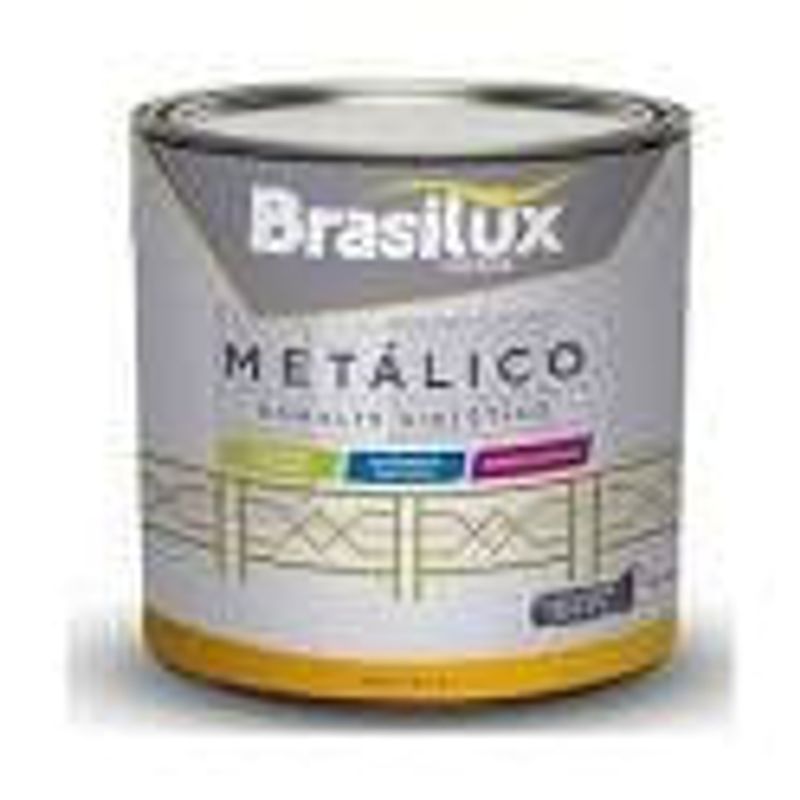 Esmalte Metalizado 0,9L Mar Avelã - Brasilux - BT 011004201 - Unitário Esmalte Metalizado 0,9L Mar Avelã - Brasilux - BT 011004201 - Unitário