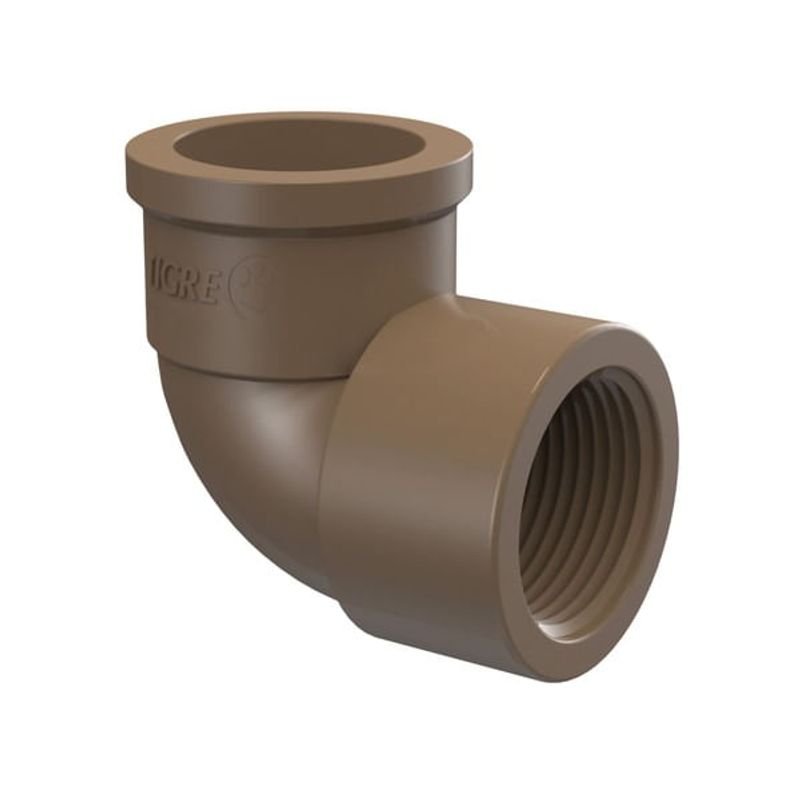 Joelho 90° Soldável com Rosca - Tigre - 35407847 - Unitário Joelho 90° Soldável com Rosca - Tigre - 35407847 - Unitário