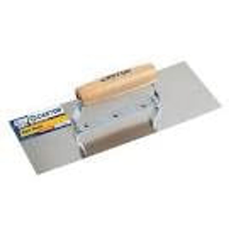 Desempenadeira Lisa com Abertura 12X30 Aço Inox - Castor - 528 - Unitário