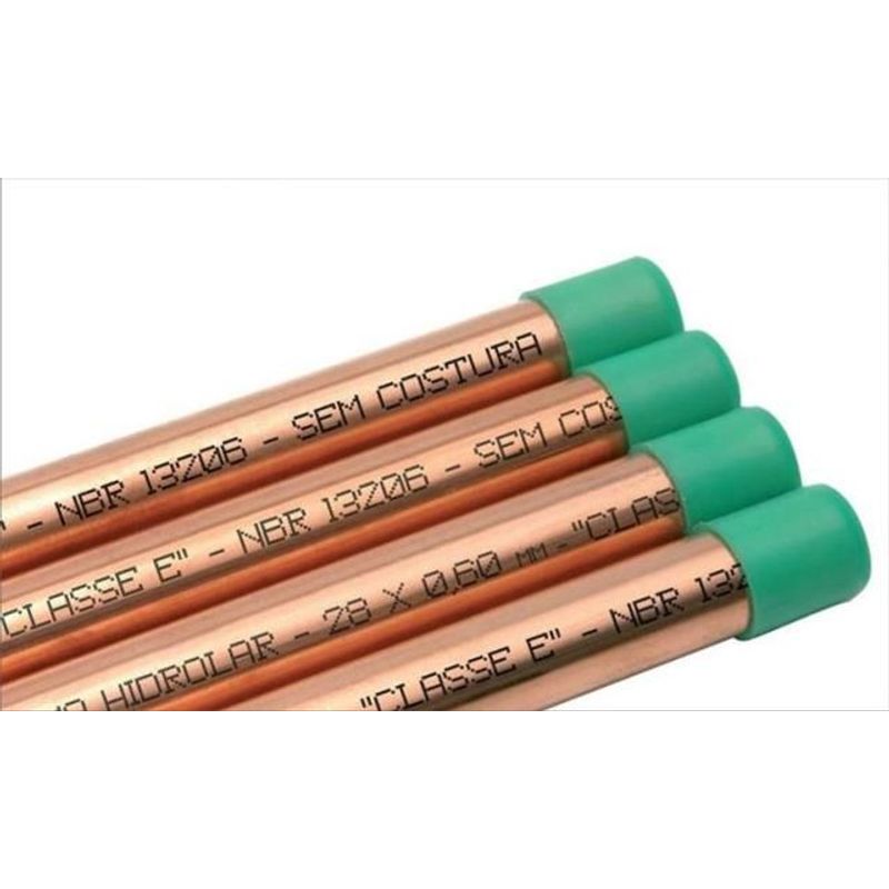 Tubo de Cobre E 1.1/5 42 MM - Eluma - 000000000010010148 - Unitario Tubo de Cobre E 1.1/5 42 MM - Eluma - 000000000010010148 - Unitario