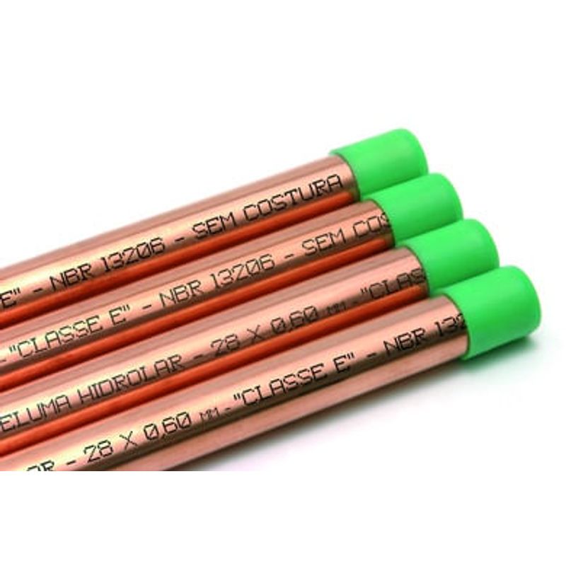 Tubo de Cobre 3/4 22mm - Eluma - 000000000010024539 - Unitário